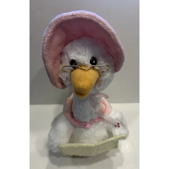 Mother Goose Reads Nursery Rhymes Battery Operated Cuddle Barn Plush Preowned - Picture 5 of 16